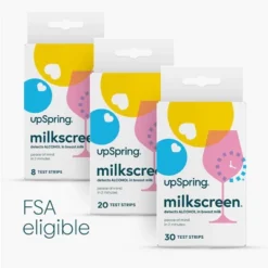UpSpring MilkScreen Breast Milk Test Strips For Alcohol - 20ct - Detects Alcohol In Breast Milk -Graco Sales GUEST 01829b61 6604 4099 a21a 6529b110f6f9