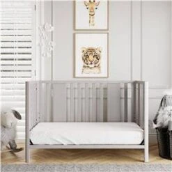 Room & Joy Emmett Curved Post 3-in-1 Crib - Sharkey Gray -Graco Sales GUEST 01f99767 aa6b 421b 9dc8 3d5c5c698572
