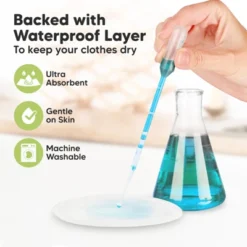 KeaBabies 14pk Organic Nursing Pads, Washable Breast Pads + Wash Bag, Breastfeeding Nipple Pads -Graco Sales GUEST 02a8e1ef 0749 405d a087 03e1eb266dea