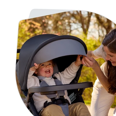 Britax Brook+ Modular Baby Stroller - Graphite Onyx 4 Britax Brook+ Modular Baby Stroller - Graphite Onyx - Image 2