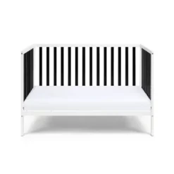 Baby Cache Deux Remi 3-in-1 Convertible Island Crib - White/Black -Graco Sales GUEST 039eaf4a a833 4e62 8507 7376b4f5384a