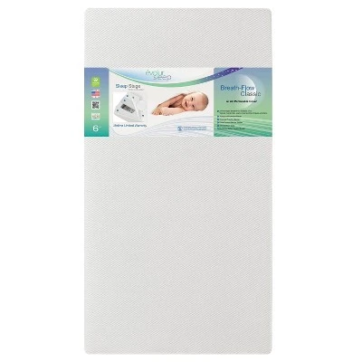 Evolur Breath Flow Plus Air Permeable Crib And Toddler Mattress 5 Evolur Breath Flow Plus Air Permeable Crib And Toddler Mattress - Image 3