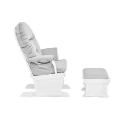 Suite Bebe Madison Glider And Ottoman - White Wood And Gray Fabric 7 Suite Bebe Madison Glider And Ottoman - White Wood And Gray Fabric -Graco Sales GUEST 04bee963 4306 425e 96ce f3fdfd951718