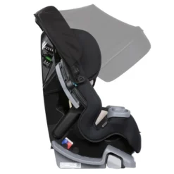 Baby Trend Cover Me 4-in-1 Infant Toddler Convertible Car Seat With Adjustable/Removable Canopy For Sun Protection & 2 Cup Holders, Modern Khaki