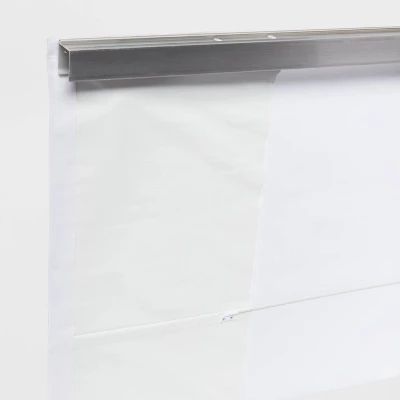 36" X 64" Blackout Roman Kids' Shade White - Pillowfort™ 6 36" X 64" Blackout Roman Kids' Shade White - Pillowfort™ - Image 4