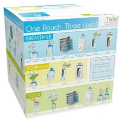 Kiinde Twist Pouch (8oz) - 40ct White 12 Kiinde Twist Pouch (8oz) - 40ct White -Graco Sales GUEST 0772262a dce8 4494 bf6f e199e4384987