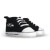 Baby Fanatic 2 Piece Bid And Shoes - NFL Baltimore Ravens - White Unisex Infant Apparel