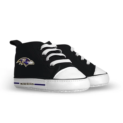 Baby Fanatic 2 Piece Bid And Shoes - NFL Baltimore Ravens - White Unisex Infant Apparel 3 Baby Fanatic 2 Piece Bid And Shoes - NFL Baltimore Ravens - White Unisex Infant Apparel
