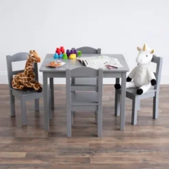 5pc Kids' Wood Table And Chair Set - Humble Crew -Graco Sales GUEST 0825c7c9 91b2 49ed a97d 78b3fe890149