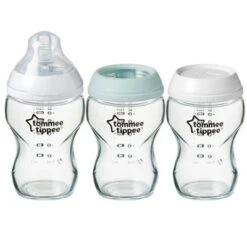 Tommee Tippee 3-in-1 Glass Baby Bottle - 9oz/3ct -Graco Sales GUEST 096d7fd5 455f 4b61 b088 70d807ec6651