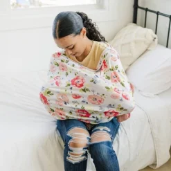 Bebe Au Lait Pure & Simple 5-in-1 Cover With 2 Nursing Pads - Floral Pop - 3ct 9 Bebe Au Lait Pure & Simple 5-in-1 Cover With 2 Nursing Pads - Floral Pop - 3ct -Graco Sales GUEST 09c52653 d0a2 479f a4fb ab39b07f3f2d