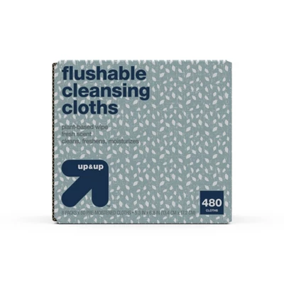 Flushable Cleaning Cloths - Fresh Scent - Up & Up™ 5 Flushable Cleaning Cloths - Fresh Scent - Up & Up™ - Image 3