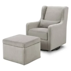 Carter's By DaVinci Adrian Swivel Glider With Storage Ottoman -Graco Sales GUEST 09f8ea80 3499 43eb 96c9 69f4f8eb8e01