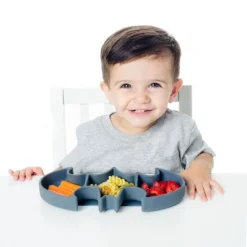 Bumkins DC Comics Batman Grip Dish - Gray -Graco Sales GUEST 09fa2981 70a0 45b9 83c5 18e67b3e0430