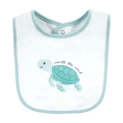 Hudson Baby Infant Boys Cotton Bibs, Sea Turtle, One Size -Graco Sales GUEST 0a5edf9c a0a9 44e1 bd76 bbbec3401209