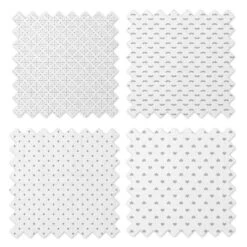 Bacati - LOVE Muslin Swaddling Blankets Set Of 4, Gray/White -Graco Sales GUEST 0a7de354 fa64 4781 be8b 9a40bc4e82ca