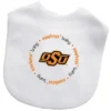 Baby Fanatic 2 Piece Bid And Shoes - NCAA Oklahoma State Cowboys - White Unisex Infant Apparel