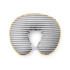 Bacati - 3 Pc Dots/Pin Stripes Grey/Yellow Hugster Feeding & Infant Support Nursing Pillow -Graco Sales GUEST 0b971d17 ba93 4371 a9bc 9a6a8049380d