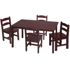 5pc Kids' Rectangle Table And Chair Set - Gift Mark -Graco Sales GUEST 0c6eee54 3834 4a35 a354 b1b1257b57c6