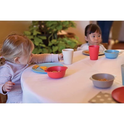 8.5oz 4pk Bamboo Fiber Kids Cups - Red Rover 8 8.5oz 4pk Bamboo Fiber Kids Cups - Red Rover - Image 6