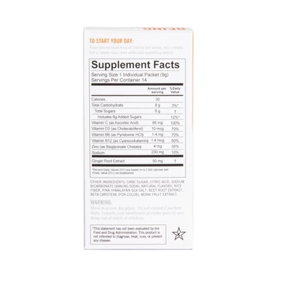 Milkmakers Prenatal Drink Mix Dietary Supplement - Blood Orange - 14ct 5 Milkmakers Prenatal Drink Mix Dietary Supplement - Blood Orange - 14ct - Image 3