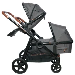 Venice Child Maverick Stand Alone Bassinet For Single To Double Stroller (Not Included) With Side Storage Pocket And Sun Guard Canopy, Eclipse Black -Graco Sales GUEST 0de82a1a 733b 49b7 8041 f444663df917