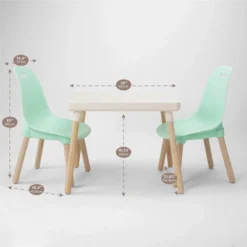 3pc Kid Century Modern Table And Chair Set - B. Spaces 16 3pc Kid Century Modern Table And Chair Set - B. Spaces -Graco Sales GUEST 0df3abb7 c759 4026 9474 12453ec301fe