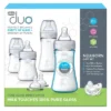 Chicco Duo Newborn Hybrid Baby Bottle Starter Gift Set With Invinci-Glass Inside/Plastic Outside - Neutral - 8pc -Graco Sales GUEST 0f2396c9 ee50 4c88 bbff e1b9803909bd