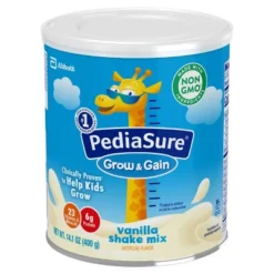 PediaSure Grow & Gain Non-GMO Shake Mix Powder Vanilla - 14.1oz -Graco Sales GUEST 0f60dc34 a4cc 453f 9639 e8385340ec93