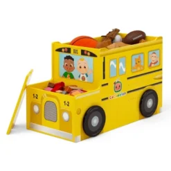 Delta Children Cocomelon School Bus Toy Box - Greenguard Gold Certified -Graco Sales GUEST 101ef80d de32 4db4 81d2 fa1378acd211