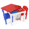 3pc 2 In 1 Square Activity Table With 2 Chairs Blue/Red - Humble Crew -Graco Sales GUEST 1151d3d3 fa12 4dd8 88db 8f2a9471aaef