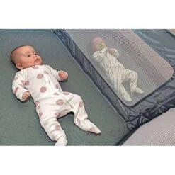 Romp & Roost LUXE Nest Waterproof Fitted Sheet With Divider For Twin Babies -Graco Sales GUEST 12004a74 8b7a 49c1 806e 7e9ad14492f5