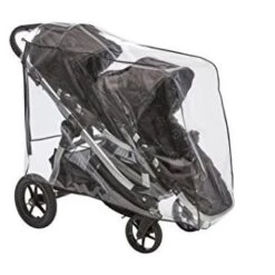 Sasha's Premium Rain Shield And Wind Cover For Baby Stroller, Compatible With Baby Jogger City Select Double Stroller