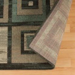 Color Block Tile Geometric Indoor Outdoor Runner Or Area Rug By Blue Nile Mills -Graco Sales GUEST 139e2855 e210 490d 9801 a907be9e0989