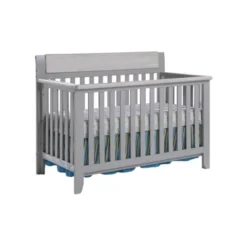 Suite Bebe Hayes 4-in-1 Convertible Crib - Gray/Weathered Granite -Graco Sales GUEST 144998f8 00b1 4716 9789 f876d3595c3c