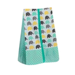 Bacati - Elephants Mint/Yellow/Gray 10 Pc Crib Bedding Set With 2 Crib Fitted Sheets -Graco Sales GUEST 14f94bc9 1ecc 44cf 9e63 ea9ca94e3cb3