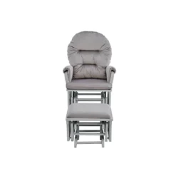 Suite Bebe Madison Glider And Ottoman - Gray Wood And Light Cloud Gray Fabric -Graco Sales GUEST 1520665d f55c 4805 afc7 a246199d9133