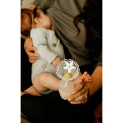 Haakaa Breast Pump Without Suction Base And White Flower Stopper - 4oz 6 Haakaa Breast Pump Without Suction Base And White Flower Stopper - 4oz - Image 4