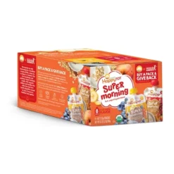 HappyTot Super Mornings Pouches - 8pk -Graco Sales GUEST 16be6c28 64d7 4814 ad0f 5cf457e7f8df
