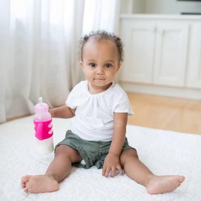 Dr. Brown's Narrow Neck Sippy Bottle With Handles - 2pk 6 Dr. Brown's Narrow Neck Sippy Bottle With Handles - 2pk - Image 4