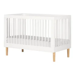 South Shore Balka Baby Crib With Adjustable Height - Pure White -Graco Sales GUEST 172db073 7d16 4cb6 b901 61262f32b578