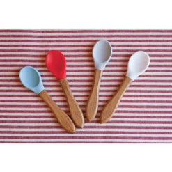 4pk Bamboo And Silicone Kid Spoons - Red Rover -Graco Sales GUEST 180ce437 e77c 4dd0 bc13 901506c22646
