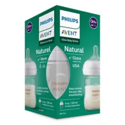 Philips Avent Glass Natural Baby Bottle With Natural Response Nipple - Clear - 4oz 23 Philips Avent Glass Natural Baby Bottle With Natural Response Nipple - Clear - 4oz -Graco Sales GUEST 181d2d25 17c5 4b02 b0c8 bd4b7bee2181