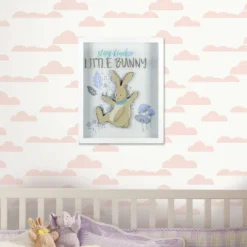 RoomMates Framed Wall Poster Prints Stay Kind Little Bunny