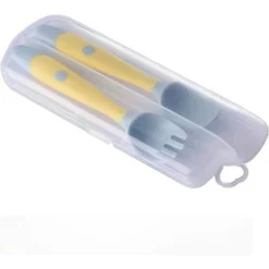 Childlike Behavior Silicone Baby Utensils Spoons Forks Sets With Travel Case, Yellow 5 Childlike Behavior Silicone Baby Utensils Spoons Forks Sets With Travel Case, Yellow -Graco Sales GUEST 19f218ac 92bd 4da3 81ac 8fd21412fda0