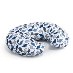 The Peanutshell Nursing Pillow Covers For Breastfeeding, 2 Pack Set, Dinosaur And Navy Blue Minky Dot -Graco Sales GUEST 1a290160 3aa3 48ad 890e a5df71eab8dc
