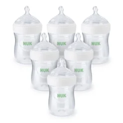 NUK Simply Natural Bottle With SafeTemp - 5oz -Graco Sales GUEST 1a436763 2c38 4561 a0da 30a0c9d68c07