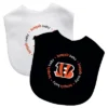 Baby Fanatic Officially Licensed Unisex Baby Bibs 2 Pack - NFL Cincinnati Bengals -Graco Sales GUEST 1c039c69 eb7a 4610 a031 8c180846526e
