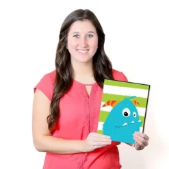 Big Dot Of Happiness Monster Bash - Nursery Wall Art And Kids Room Decorations - Gift Ideas - 7.5 X 10 Inches - Set Of 3 Prints 10 Big Dot Of Happiness Monster Bash - Nursery Wall Art And Kids Room Decorations - Gift Ideas - 7.5 X 10 Inches - Set Of 3 Prints -Graco Sales GUEST 1d668c70 5629 47ee a113 667dd22c25b2