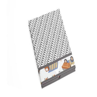 Bacati - Construction Multicolor Boys Collapsible Laundry Hamper 4 Bacati - Construction Multicolor Boys Collapsible Laundry Hamper - Image 2